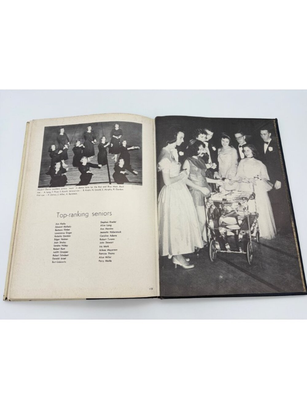 1953 The Tower South Side High School Yearbook John Stewart Watergate History NY - Picture 10 of 11